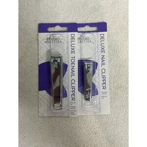 Deluxe Nail And Toenail Clippers New Sealed